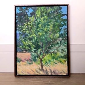 Vintage tree painting